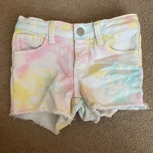 Tie dye old navy shorts